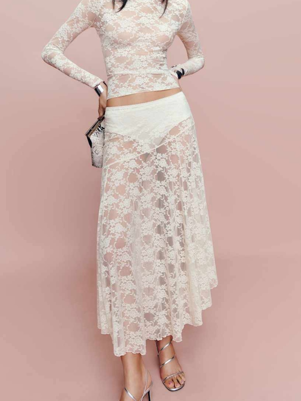 NWOT Reformation Mirabelle Knit Skirt